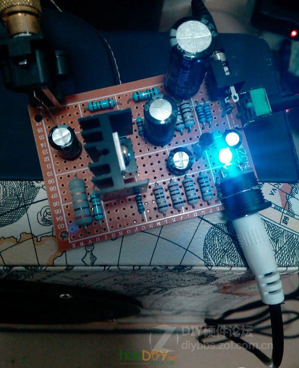 点击查看大图 自制简易功放