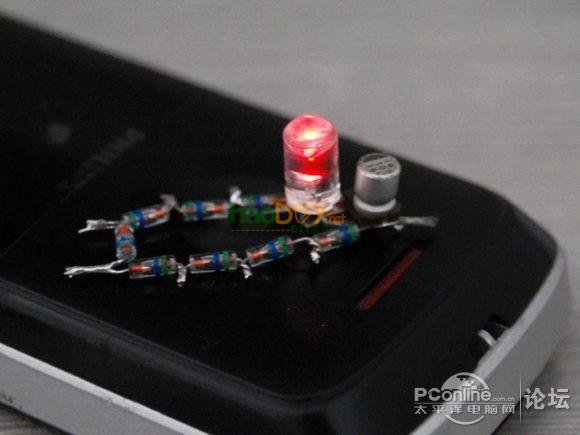 点击查看原图 手机辐射能够发电-- 最新修改有原理图 附视频