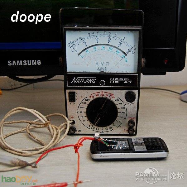 点击查看原图 手机辐射能够发电-- 最新修改有原理图 附视频