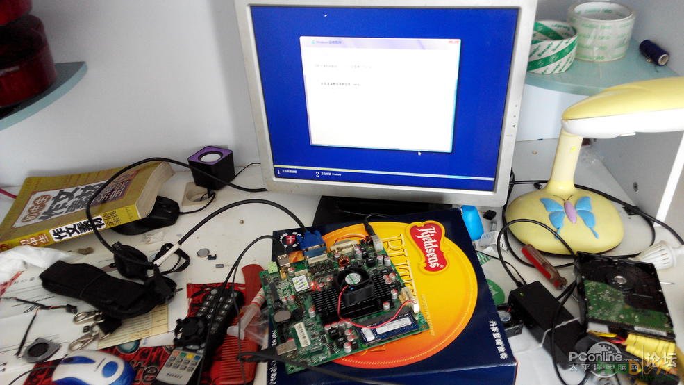 点击查看原图 手工透明机箱电脑主机第二代