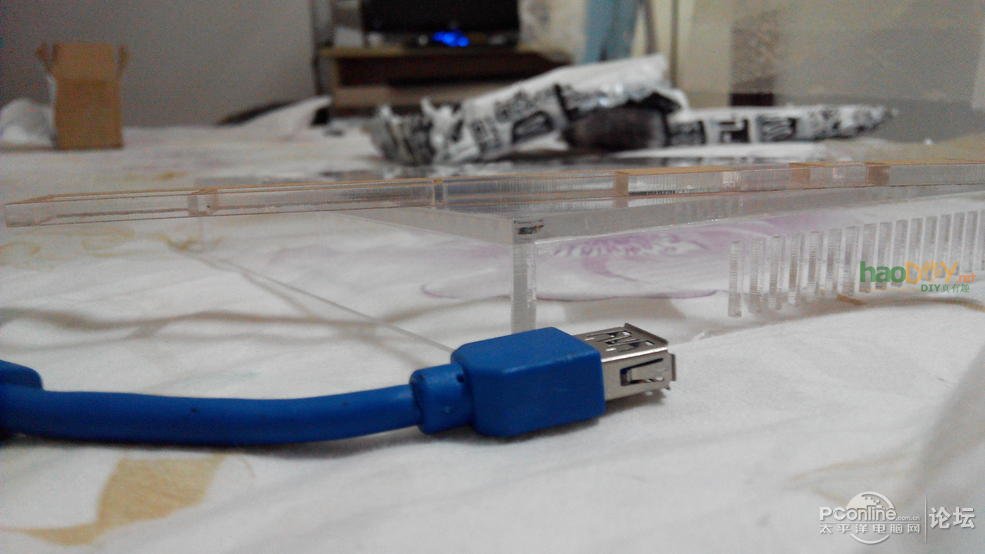 点击查看原图 手工透明机箱电脑主机第二代