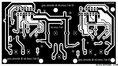 用TDA7293制作的200W立体声音频放大器功放
