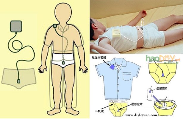 尿湿(遗尿)下雨传感器报警器的制作