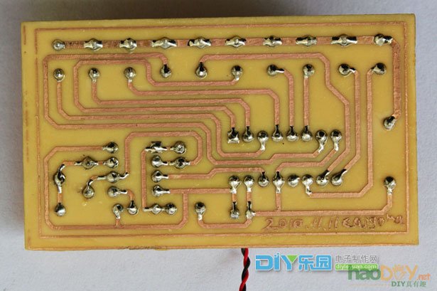 CD4017流水灯led电路的制作