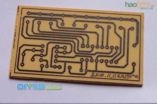 CD4017流水灯led电路的制作