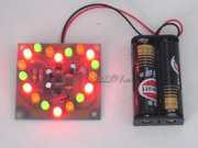 CD4017流水灯led电路的制作