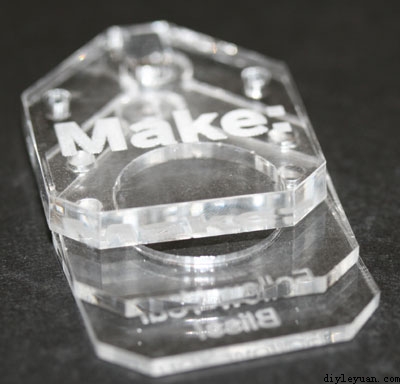 雕刻好的LED项链