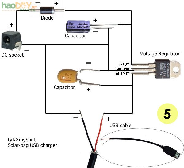 用普通电池给手机充电