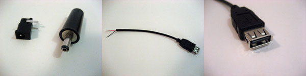 用普通电池给手机充电