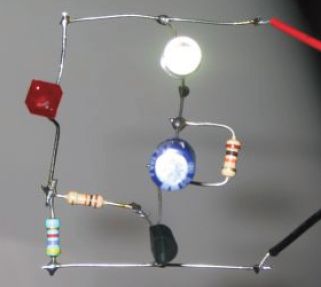 超亮的LED闪光灯