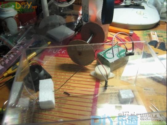 自制简易超声波雾化加湿器