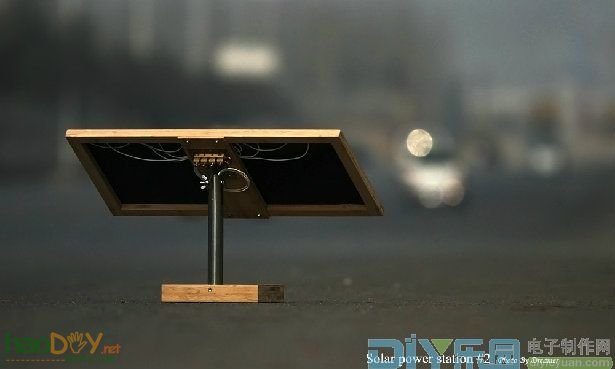 制作微型太阳能电站充电器