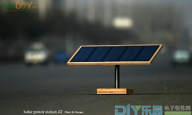 制作微型太阳能电站充电器
