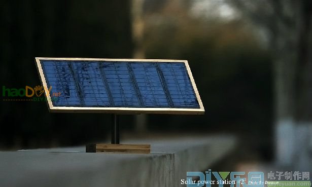 制作微型太阳能电站充电器