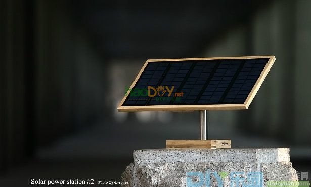 制作微型太阳能电站充电器