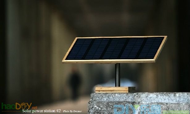 制作微型太阳能电站充电器