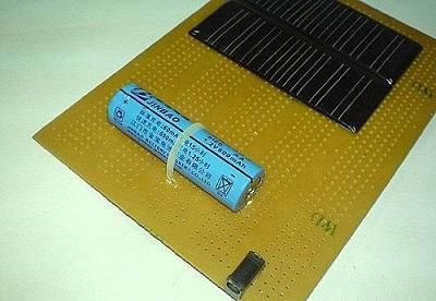 太阳能供电板充电器的制作