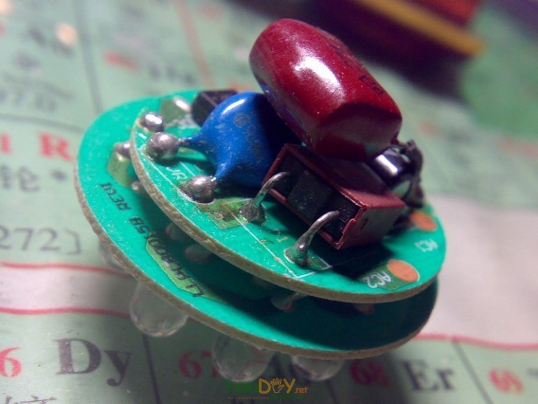 1W 浴室led照明灯的制作