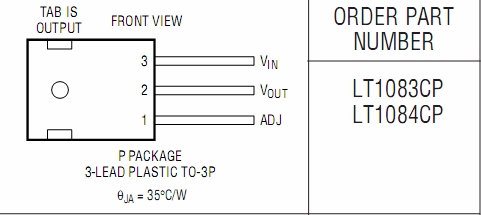 DIY直流lt1083cp稳压电源的设计