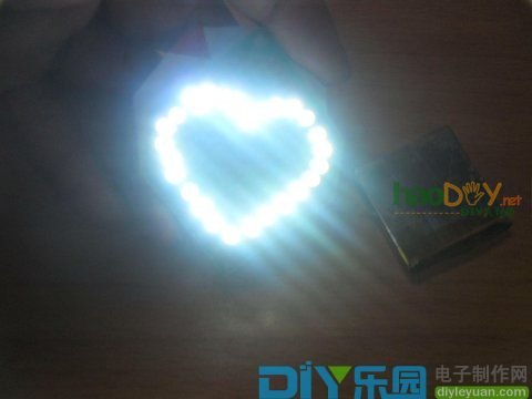 预览图片 自制心形LED灯(送妹子)