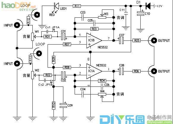 来自德国的Hi-Fi耳机功放制作 5532耳放