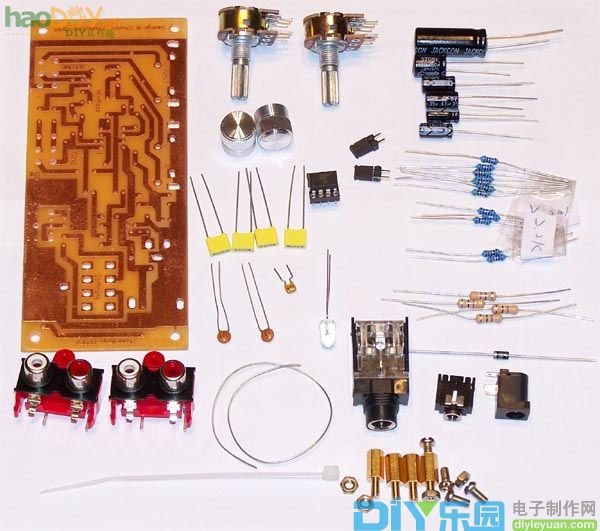 来自德国的Hi-Fi耳机功放制作 5532耳放