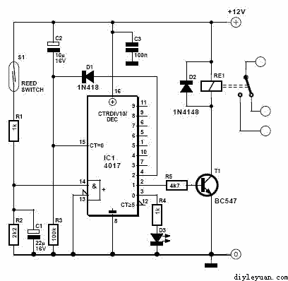 干簧管的结构与工作原理