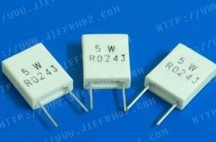 普通固定电阻器的分类及外形