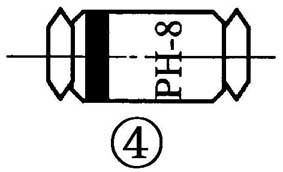 贴片式二极管的识别与使用