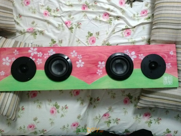 新手 DIY 俗气的音箱一部