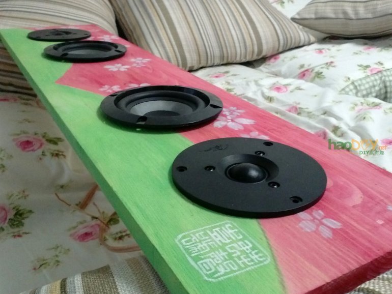 新手 DIY 俗气的音箱一部