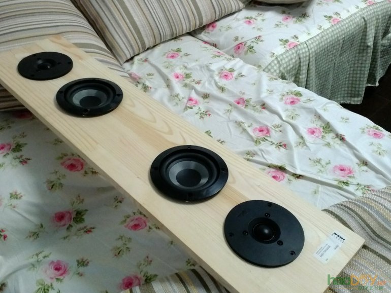 新手 DIY 俗气的音箱一部