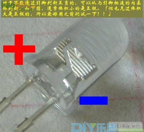LED 发光二极管的识别与使用