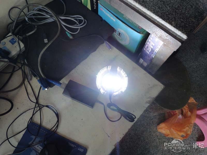 点击查看原图 山寨10w大功率LED灯全过程