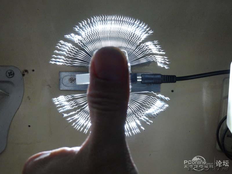 点击查看原图 山寨10w大功率LED灯全过程