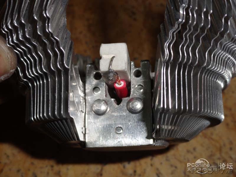 点击查看原图 山寨10w大功率LED灯全过程