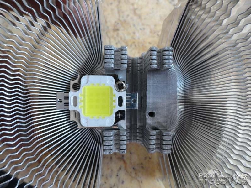 点击查看原图 山寨10w大功率LED灯全过程