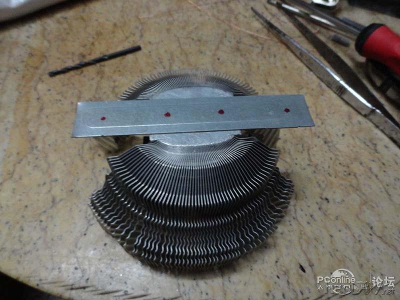 点击查看原图 山寨10w大功率LED灯全过程