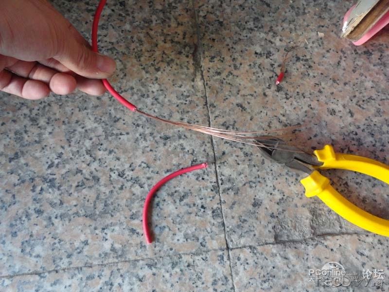 点击查看原图 山寨10w大功率LED灯全过程