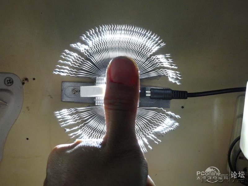 点击查看原图 山寨10w大功率LED灯全过程