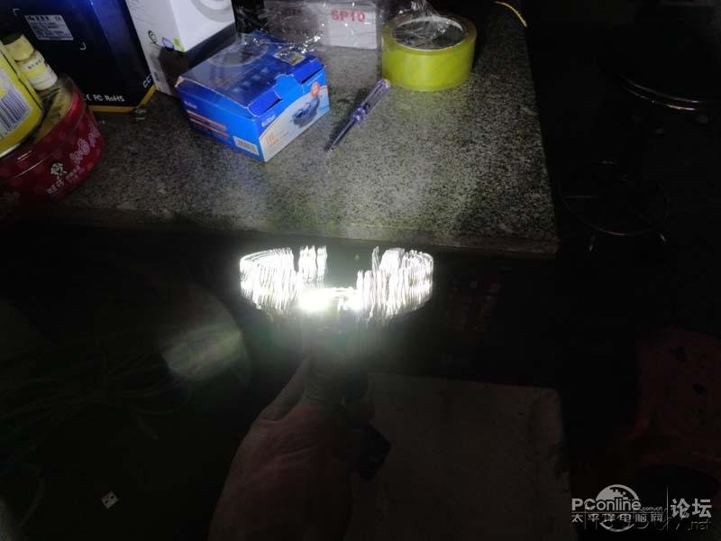 点击查看原图 山寨10w大功率LED灯全过程