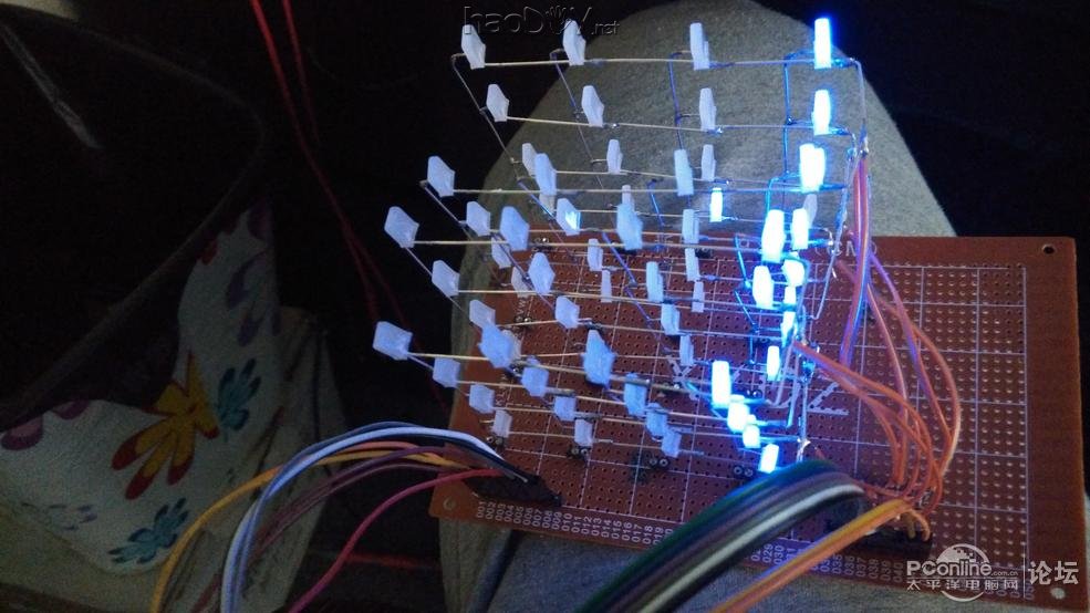 点击查看原图 4X4X4光立方制作,100%成功,有教程有资料附视频