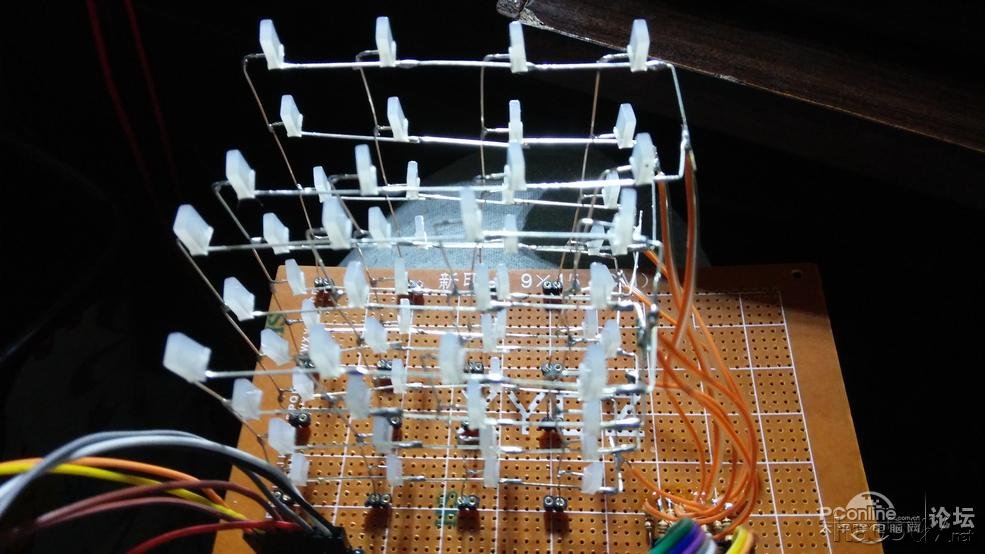 点击查看原图 4X4X4光立方制作,100%成功,有教程有资料附视频