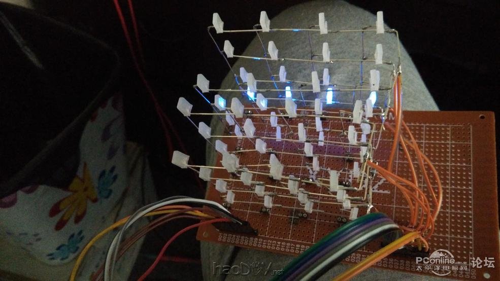 点击查看原图 4X4X4光立方制作,100%成功,有教程有资料附视频