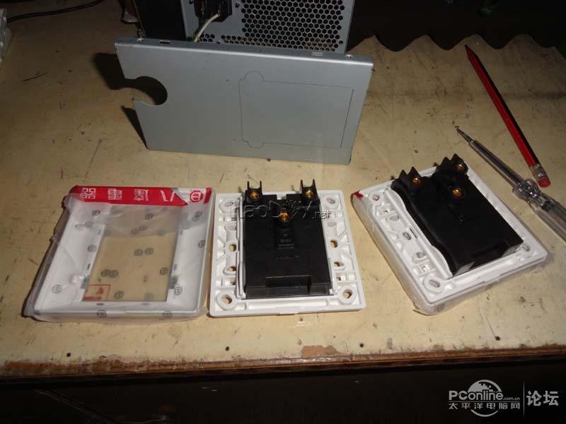 点击查看原图 远离触电,组装隔离电源变压器,用1W的能耗捍卫你的生命