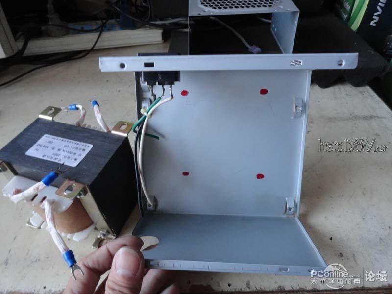 点击查看原图 远离触电,组装隔离电源变压器,用1W的能耗捍卫你的生命