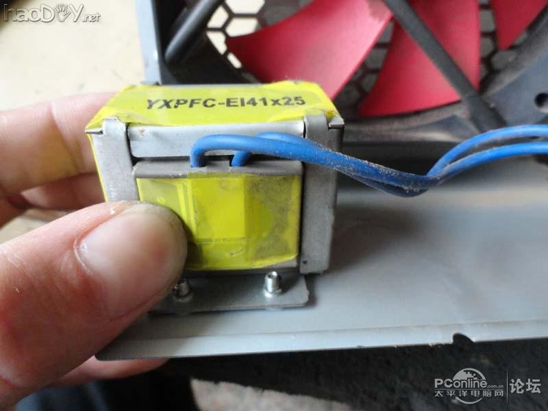 点击查看原图 远离触电,组装隔离电源变压器,用1W的能耗捍卫你的生命