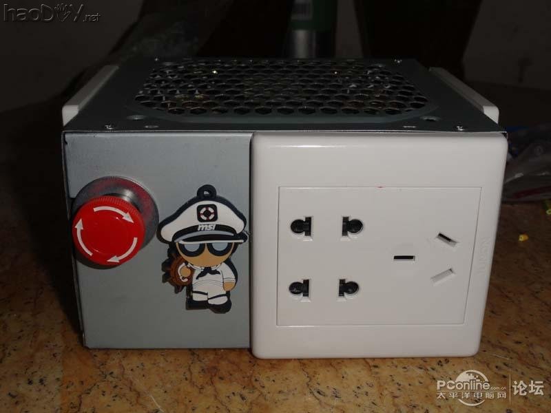 点击查看原图 远离触电,组装隔离电源变压器,用1W的能耗捍卫你的生命