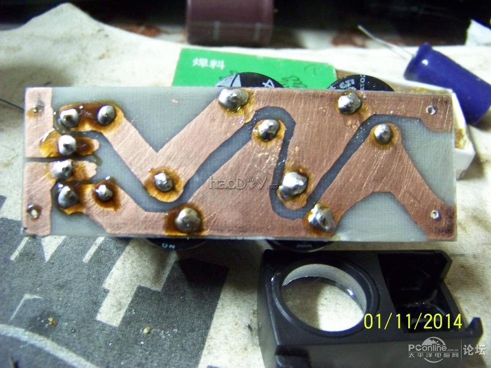 点击查看原图 热转印【DIY】单枚NE5532(2.0) 功放