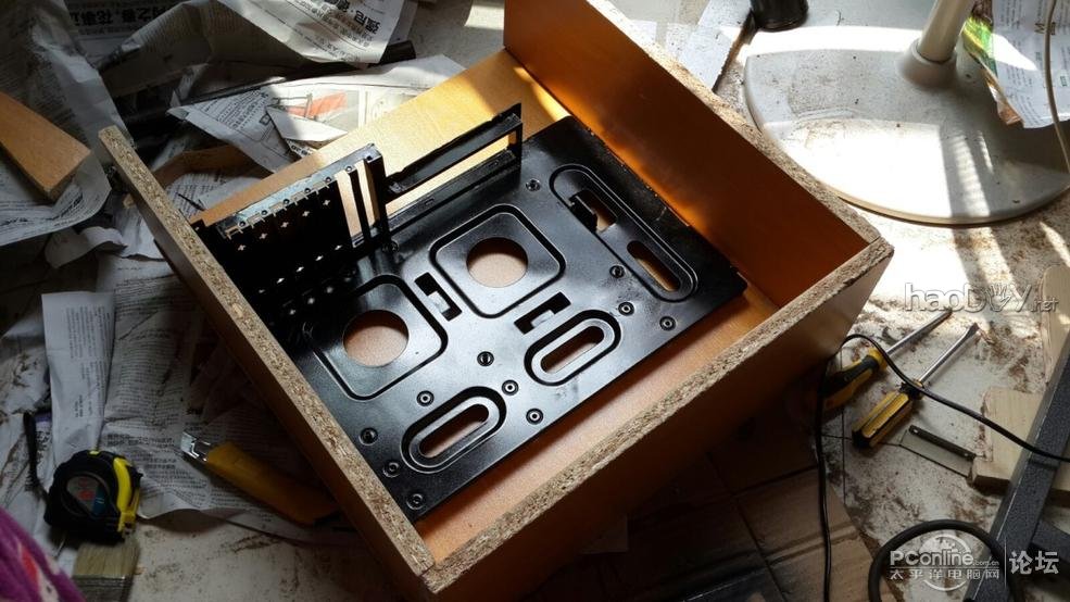 点击查看原图 DIY一体式小电脑桌~~☆~~!